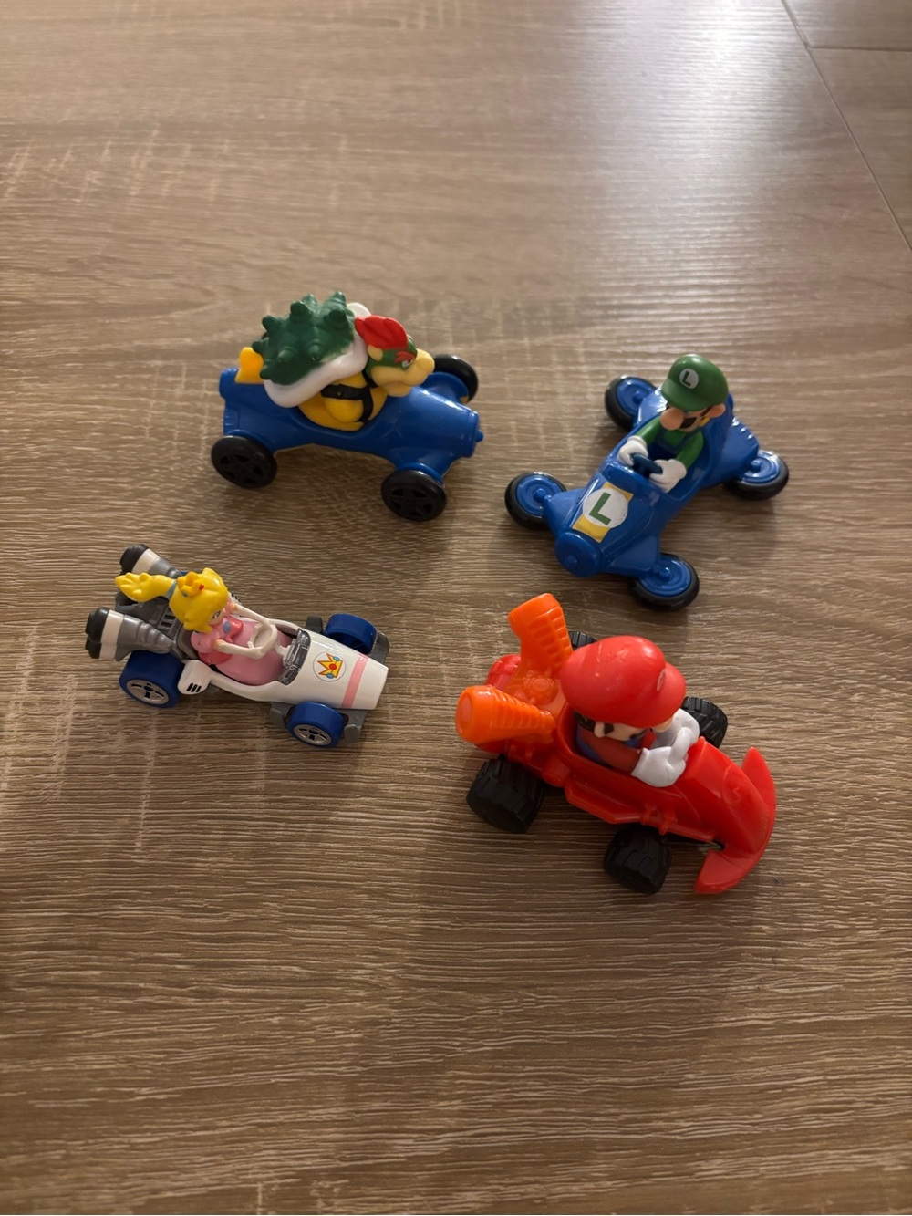 Mario Kart toy cars